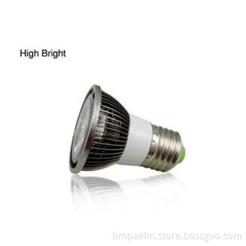Aluminium Alloy / Lens E27 3W AC 90 - 240V 250lm LED Spot L